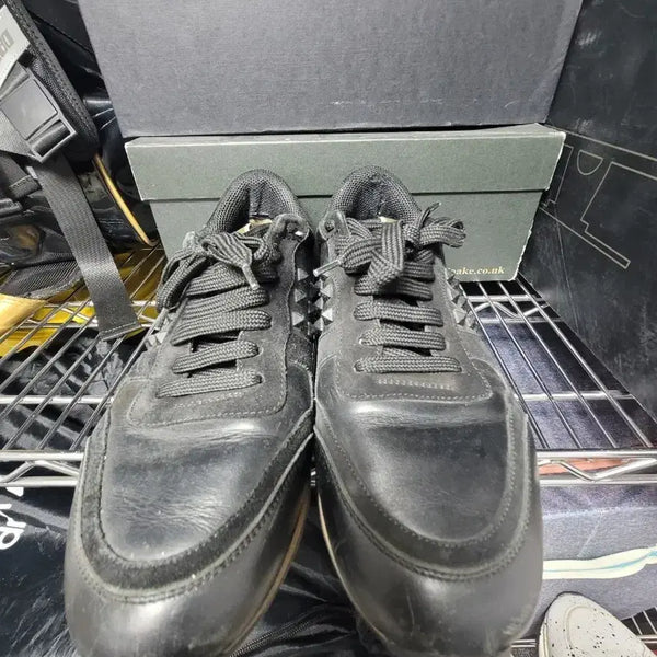 [BUNJANG] Valentino Rockstud Rockrunner Sneakers Black / 발렌티노 락스터드 락러너 스니커즈