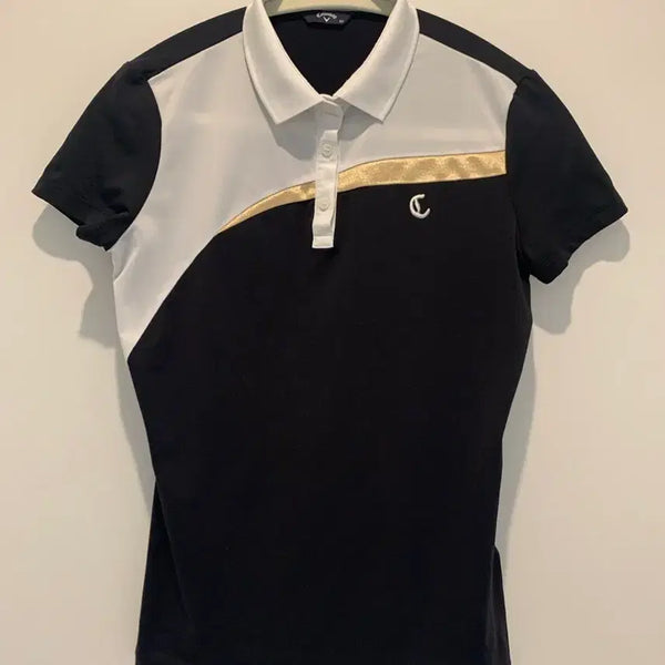 [BUNJANG] Callaway Women's Golf Short Sleeve Polo T-Shirt / 90) 여성 캘러웨이 골프 반팔 티