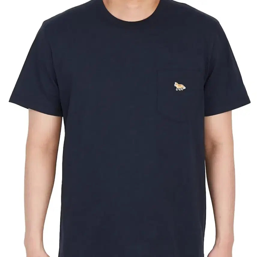 [BUNJANG] Maison Kitsuné Baby Fox Navy T-Shirt (Medium) / (새상품) 메종키츠네 베이비폭스 네이비 반팔티 M