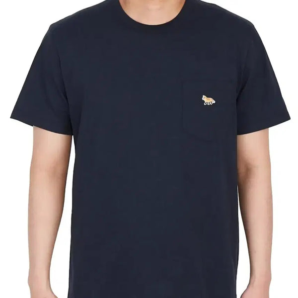 [BUNJANG] Maison Kitsuné Baby Fox Navy T-Shirt (Medium) / (새상품) 메종키츠네 베이비폭스 네이비 반팔티 M