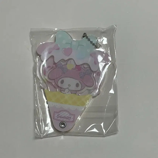 [BUNJANG] Sanrio Custom Keychain Ice Cream My Melody / 산리오 랜덤키링 가챠 커스텀키링 아이스크림 마이멜로디