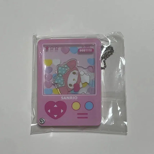 [BUNJANG] Sanrio Random Keychain Gacha Custom Keychain My Melody Game Machine / 산리오 랜덤키링 가챠 커스텀키링 마이멜로디 게임기