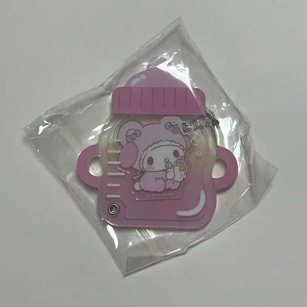 [BUNJANG] Sanrio Random Keyring Custom Baby Milk Bottle My Melody / 산리오 랜덤키링 가챠 커스텀키링 마이멜로디 베이비 아기 우유병 젖병