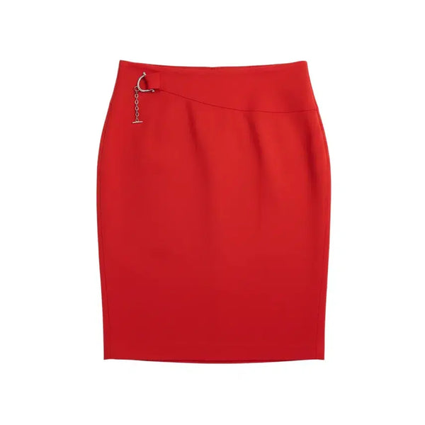 [BUNJANG] Blue Pepe Women's Chain Suit Skirt / 여성70/ 블루페페 모98 고급 체인 정장 스커트RD 22-173