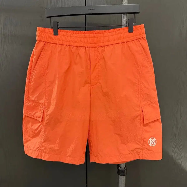 [BUNJANG] G/FORE Men's Technical Nylon Stretch Cargo Shorts Orange / 지포어 남성 테크니컬 나일론 스트레치 카고 쇼츠  오렌지