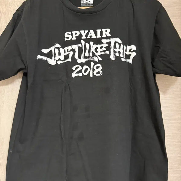 [BUNJANG] SPYAIR JLT 2018 T-Shirt / SPYAIR/스파이에어 JLT 2018 반팔 티셔츠