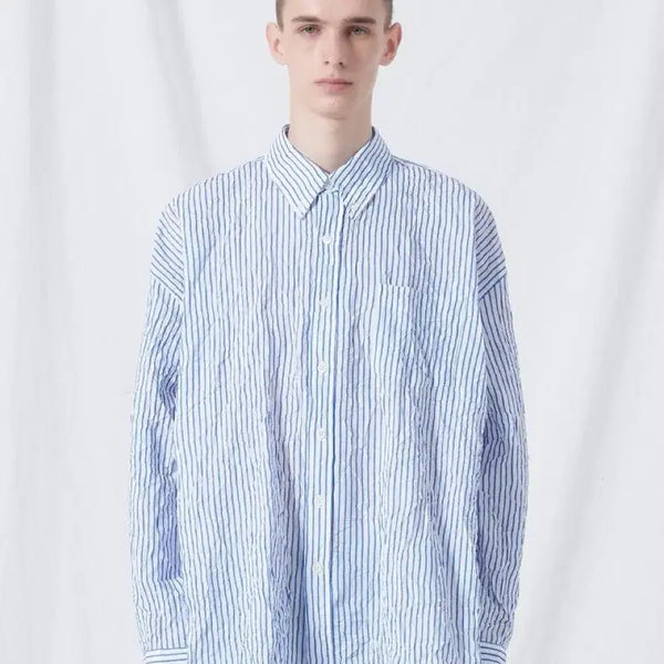 [BUNJANG] Our Legacy Crinkle Stripe Shirt 48 / 48/정품) 아워레가시 크링클 스트라이프 셔츠