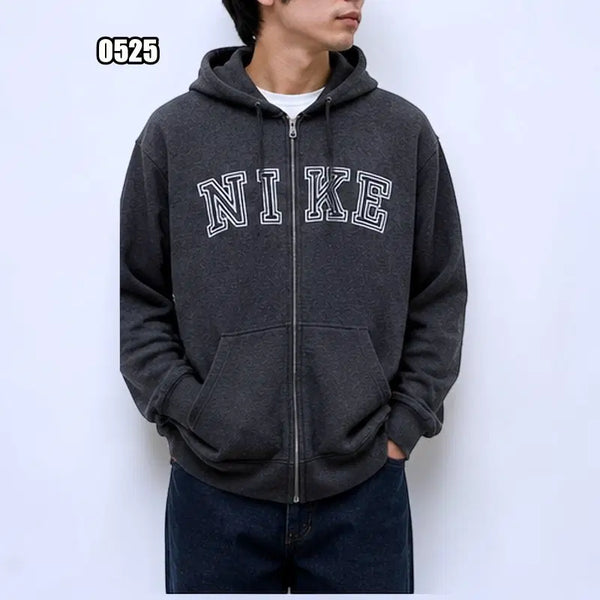 [BUNJANG] Nike Big Logo Vintage Hooded Zip-Up Jacket / M 나이키 빅 로고 빈티지 후드 집업