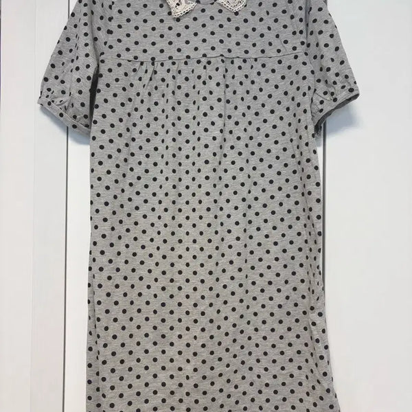 [BUNJANG] Mori Dot Japanese Vintage Dress / 모리 도트 일본 빈티지 원피스