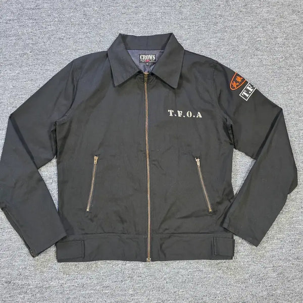[BUNJANG] Vintage Crows T.F.O.A Jacket Black Women's M / [빈티지] 크로우즈 T.F.O.A 자켓 블랙 여성 M