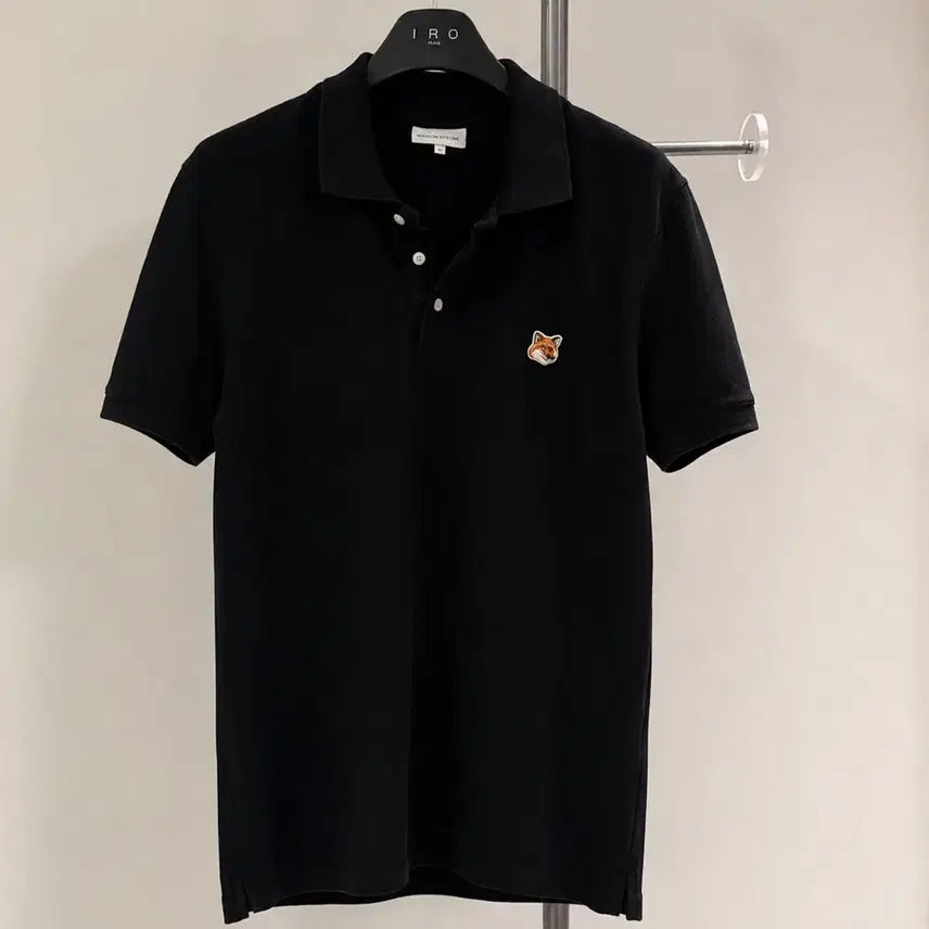 [BUNJANG] Maison Kitsuné Fox Head Polo Shirt / 메종키츠네 폭스헤드 폴로티