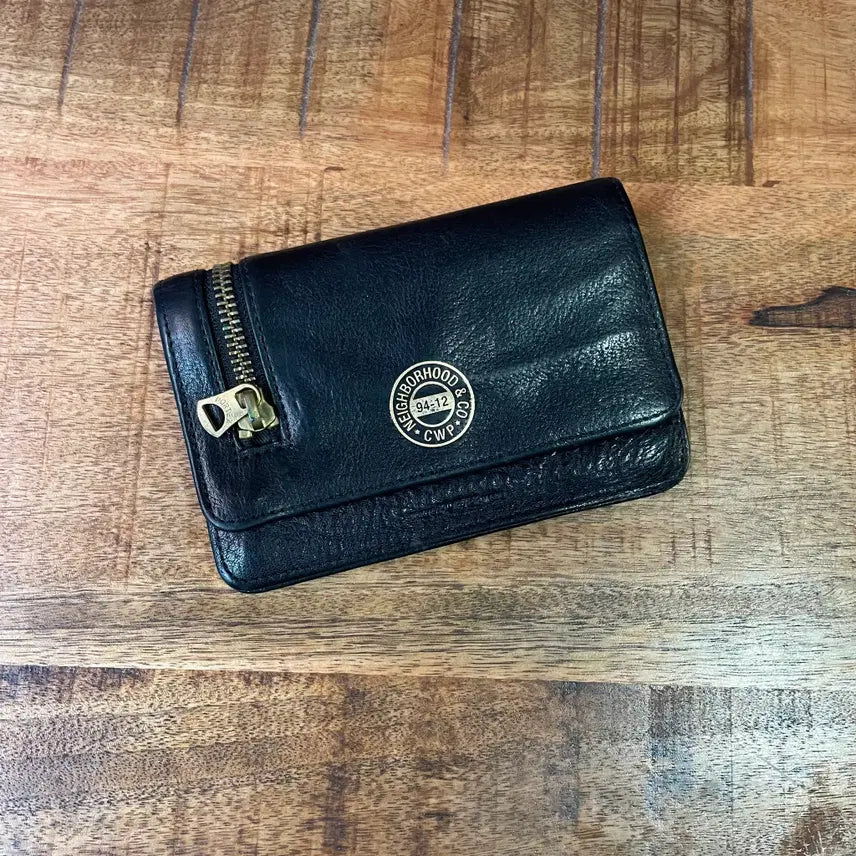[BUNJANG] Neighborhood x Porter Leather Bifold Wallet / 네이버후드 x 포터 가죽 반지갑