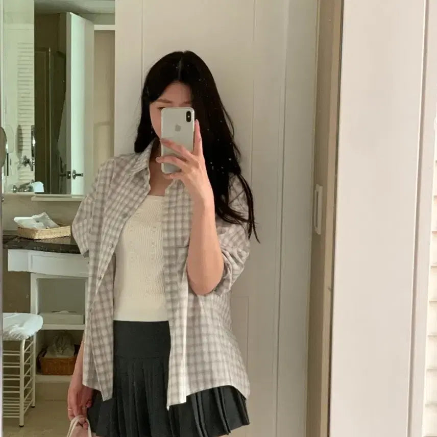 [BUNJANG] Wearweather Check Shirt / 웨어웨더 셔츠