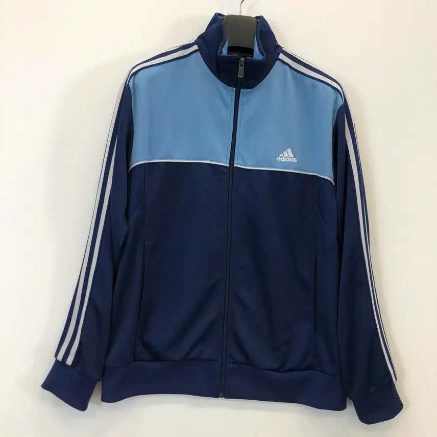 [BUNJANG] Adidas Originals 3S Jersey Sky Blue Navy Size 105 / 아디다스 오리지널 3S 져지 105 스카이블루 배색