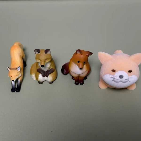 [BUNJANG] Japanese Fox Gachapon Figure Bundle Set / [일괄] 일본 여우 가챠 피규어