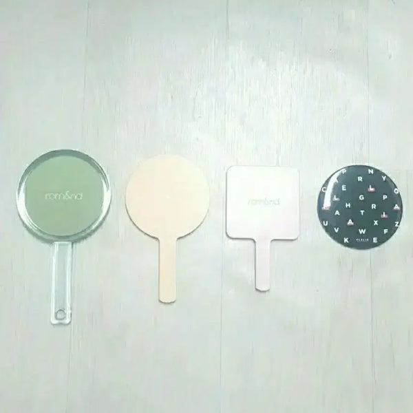 [BUNJANG] Rom&nd & Plaria Hand Mirror Set / (새상품) 롬앤, 플라리아 손거울