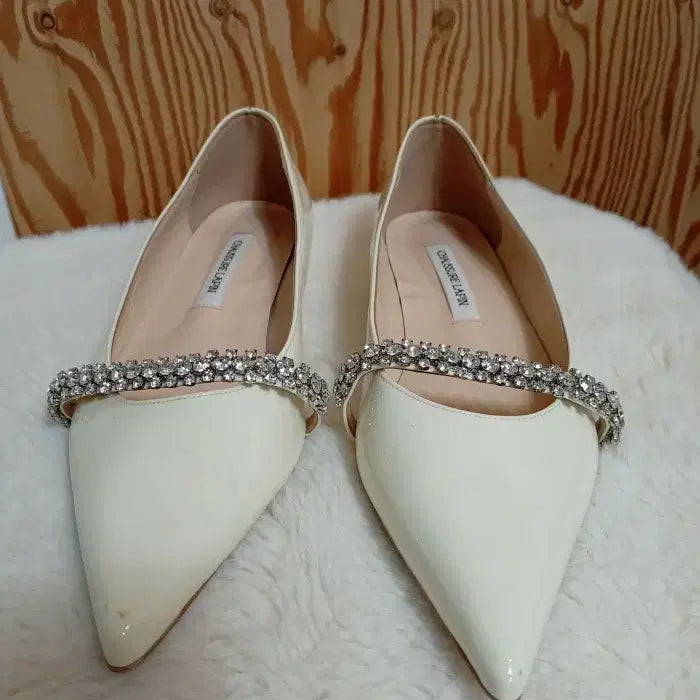 [BUNJANG] Show Chureaux Lapin Cubic Strap Shoes 260 / 쇼쉬르라팡 큐빅 스트랩 구두 260