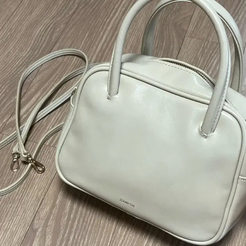 [BUNJANG] Standoil Dudu Bag Cream / 스탠드오일 크로스백,두두백 크림색상
