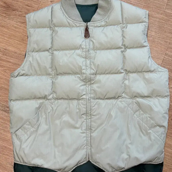[BUNJANG] Eddie Bauer Reversible Padded Vest (Size M) / 에디바우어 패딩조끼 리버시블