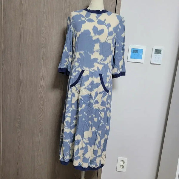 [BUNJANG] Kim Dong Soon Ultimo Rayon Pattern Long Dress / 김동순 울티모 인견 패턴 롱 원피스