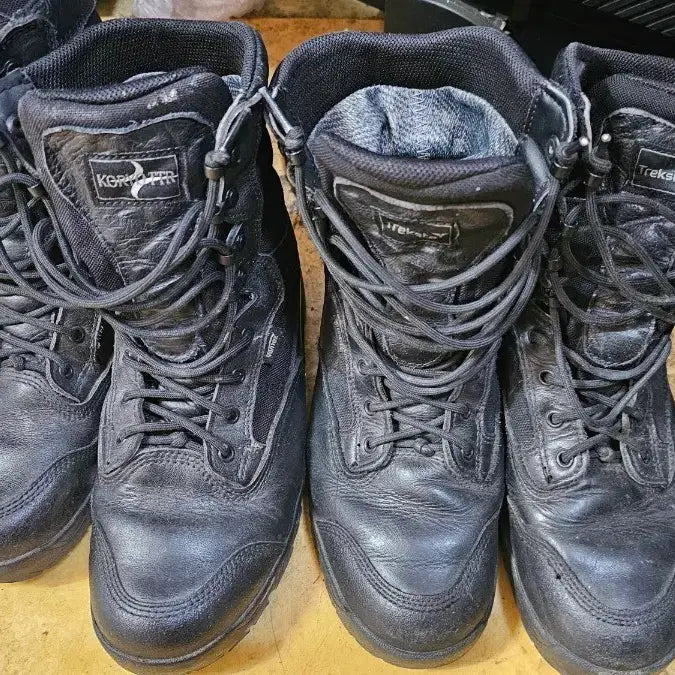 [BUNJANG] Treksta Black Gore-Tex Walker Hiking Boots 245mm / 트렉스타 등산화 검정색 245 고어텍스워커
