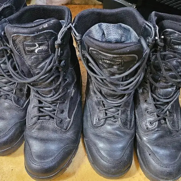 [BUNJANG] Treksta Black Gore-Tex Walker Hiking Boots 245mm / 트렉스타 등산화 검정색 245 고어텍스워커