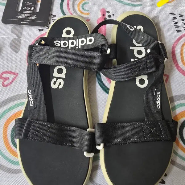 [BUNJANG] Adidas Sandals Black Size 265 / 새상품 아디다스샌들 265사이즈