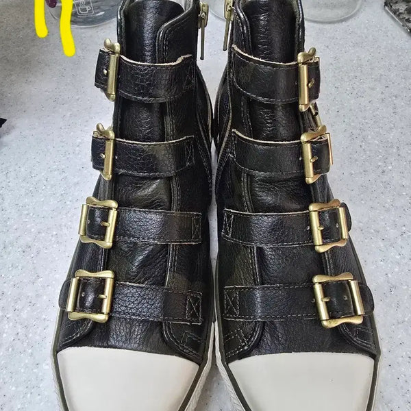 [BUNJANG] ASH Camo Buckle Strap Sneakers Size 41 (260mm) / 새상품 아쉬 카모 41사이즈 260사이즈