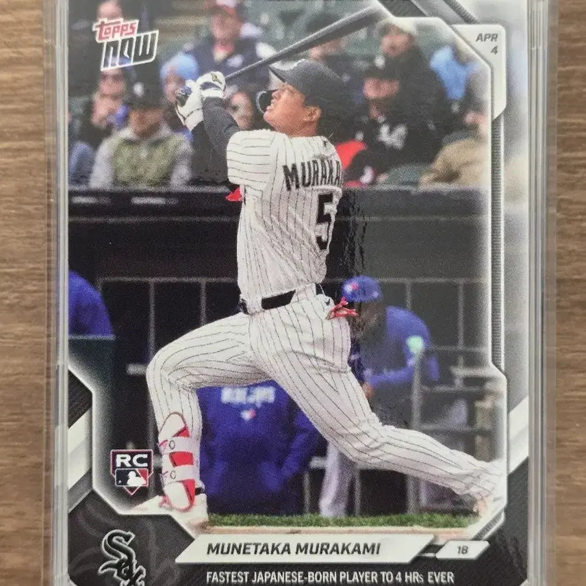 [BUNJANG] Topps Now Chicago White Sox Munetaka Murakami RC Rookie Card / 탑스나우 MLB 시카고 화이트삭스 무네타카 무라카미 RC 판매