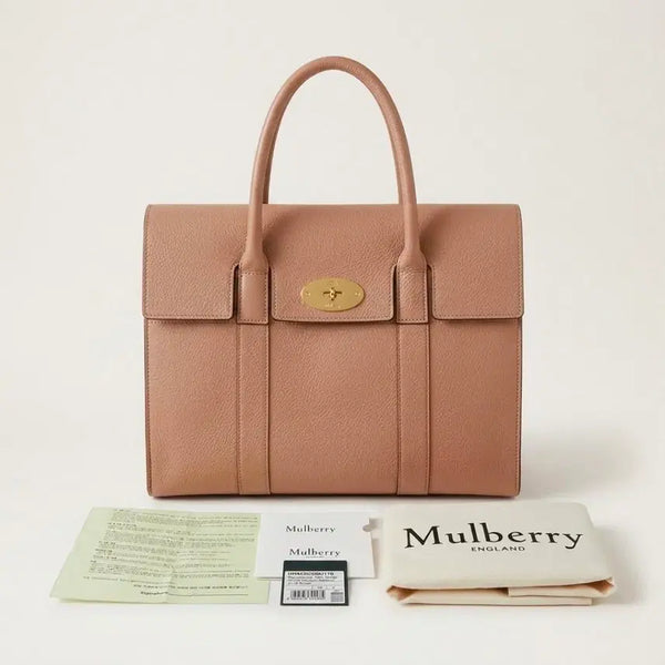 [BUNJANG] Mulberry Bayswater Brown Tote Bag / (급처) 정품 멀버리 베이스워터 브라운 토트백 / 상태좋음