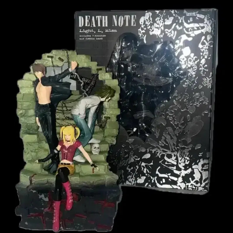 [BUNJANG] Death Note Classic Diorama Figure Full Set / 데스노트 고전 디오라마 피규어