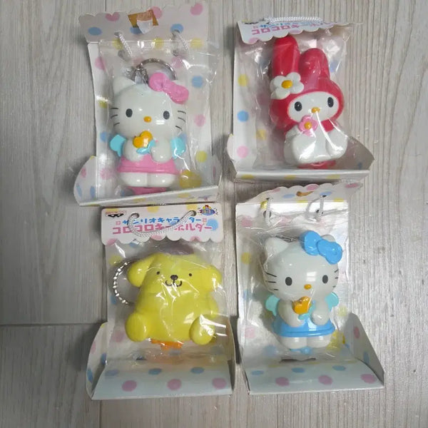 [BUNJANG] Sanrio Classic Kitty, My Melody, Pompompurin Massager Keychain / 산리오 고전키티 마멜 마이멜로디 폼푸 폼폼푸린 안마기 키링