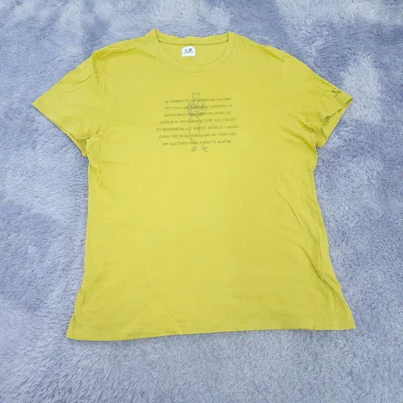 [BUNJANG] CP Company 105 Short Sleeve T-Shirt / 105 cp컴퍼니 반팔 티 | 0522A01