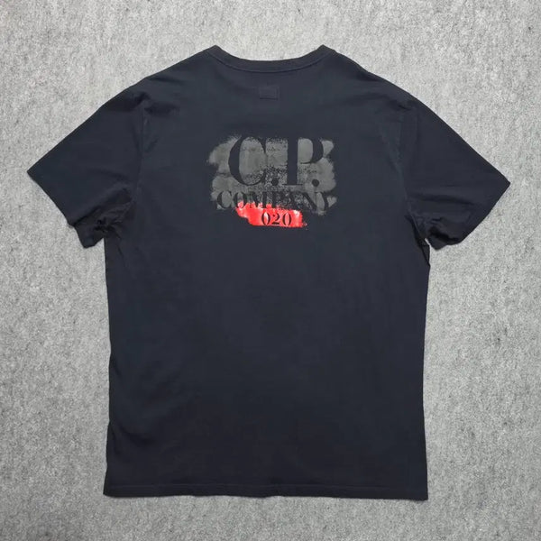 [BUNJANG] CP Company Multi-Graphic Printing Short-Sleeve T-Shirt 2XL / CP 컴퍼니 멀티그래픽 프린팅 반팔티 2XL