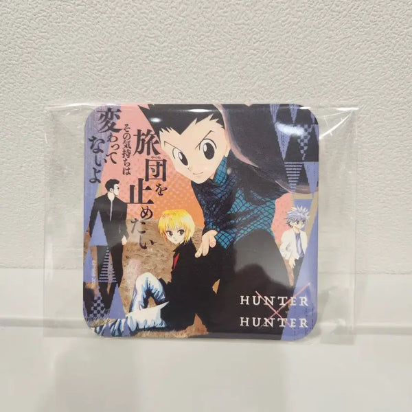 [BUNJANG] Hunter x Hunter Gon, Killua, Kurapika, Leorio Original Art Coaster Set (Vol. 1) / 헌터x헌터 곤 키르아 크라피카 레오리오 원화 코스터 아트 코스터 1탄
