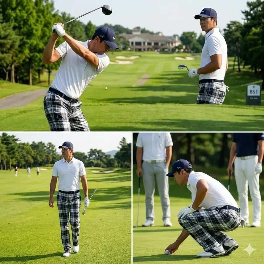 [BUNJANG] Louis Castel Men's Golf Pants 34 / 루이까스텔 남성 골프팬츠 34