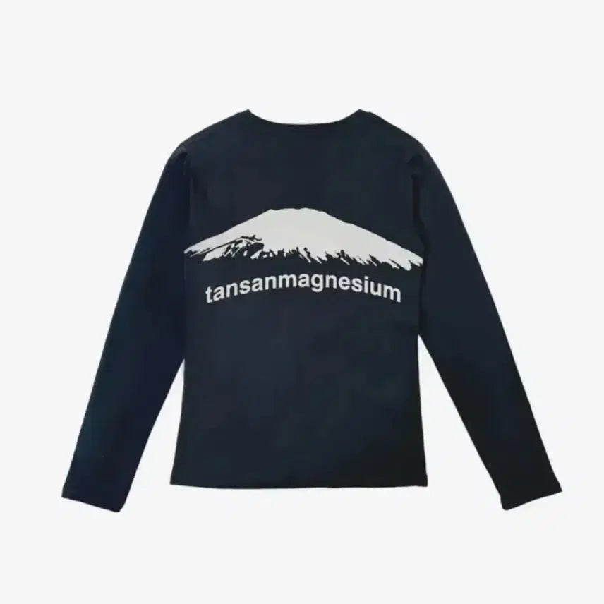 [BUNJANG] Magnesium Carbonate Long Sleeve Navy / 탄산마그네슘 롱슬리브 네이비