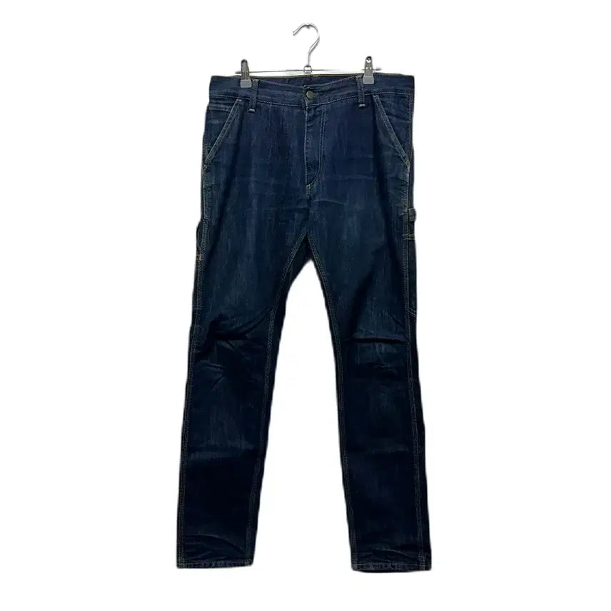 [BUNJANG] Carhartt Single Knee Carpenter Pants Indigo / 칼하트 싱글니 카펜터 인디고