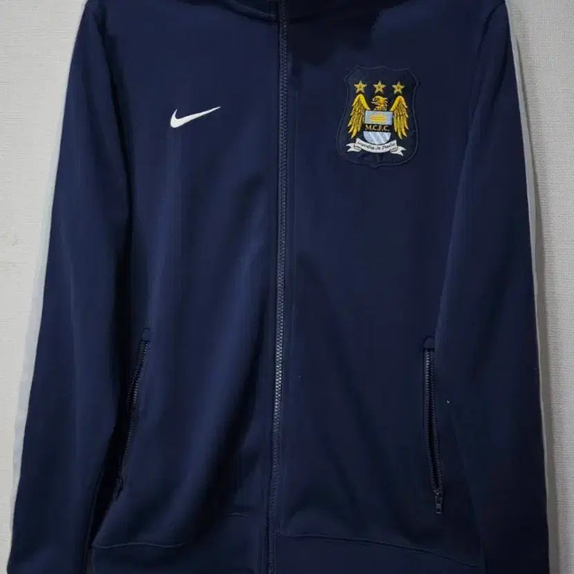 [BUNJANG] Nike Manchester City Track Top Jersey Zip-up S / 나이키 맨시티 트랙탑 져지집업 90/S
