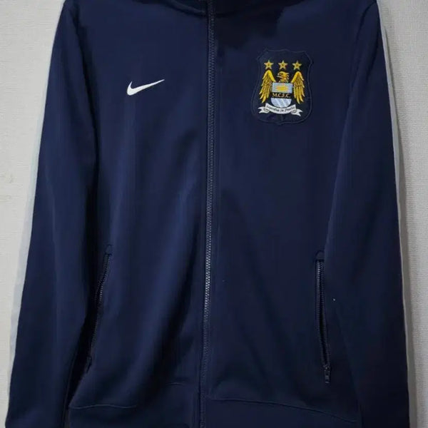 [BUNJANG] Nike Manchester City Track Top Jersey Zip-up S / 나이키 맨시티 트랙탑 져지집업 90/S