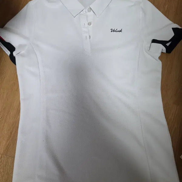 [BUNJANG] Volvik White Short-Sleeve Polo Shirt / 볼빅 반팔 카라티 화이트