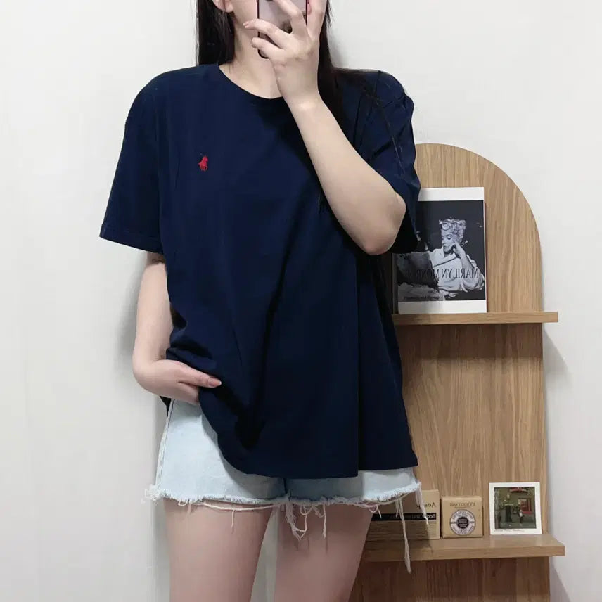 [BUNJANG] Polo Ralph Lauren Deep Navy Red Pony T-Shirt XL / 폴로 딥네이비 / 레드포니 반팔티 [ XL ]