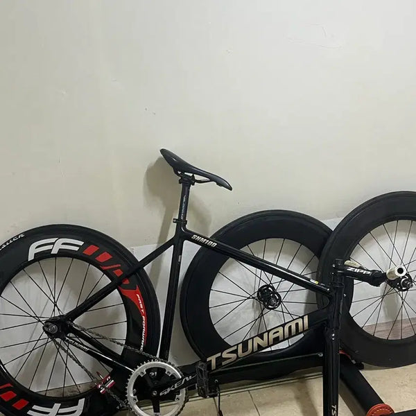 [BUNJANG] SNM100 Black Gold L Bicycle Wheelset / 쓰나미snm100 블랙골드L 급처 판/교