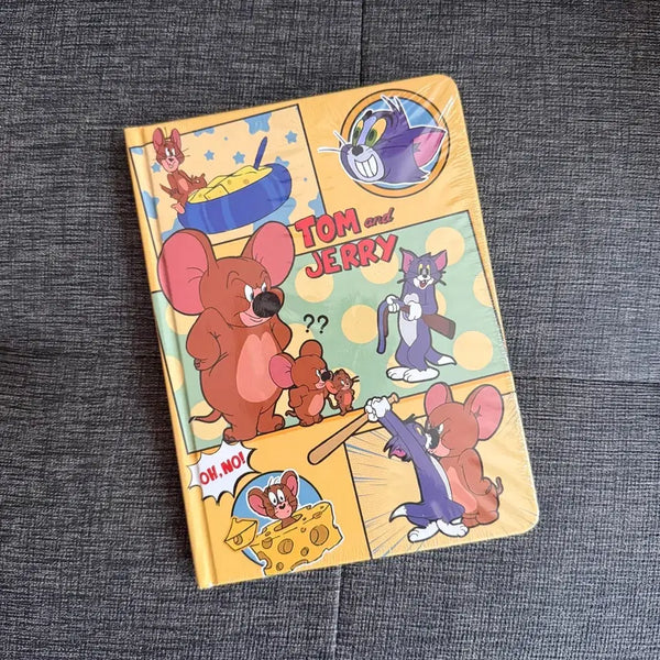 [BUNJANG] Tom & Jerry Hardcover Diary Notebook / (예약배송)*세일땡* 수입 노랑 톰과제리 양장 다이어리 북 노트