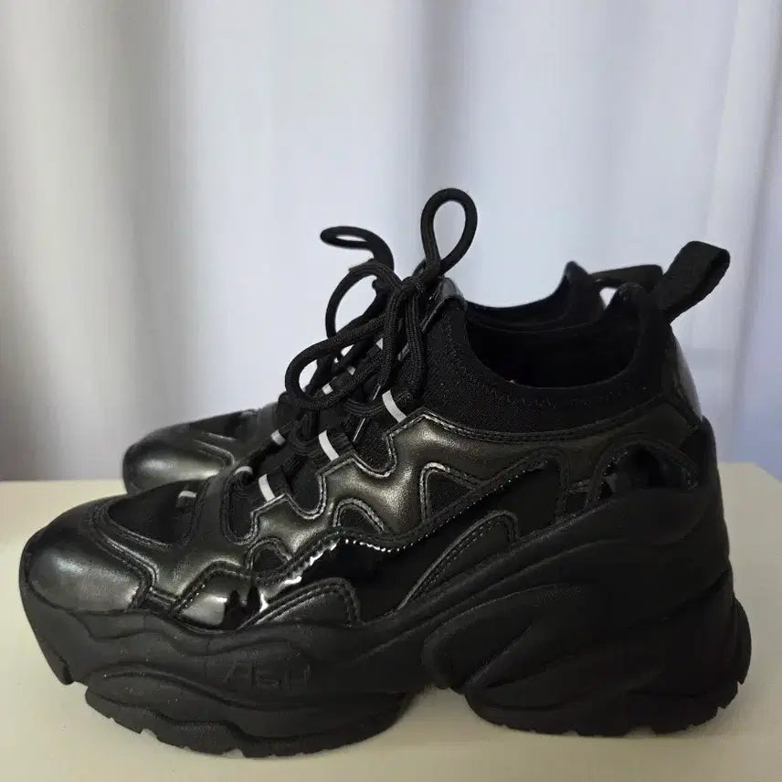 [BUNJANG] ASH Heel Sneakers Black / 아쉬 ASH 힐 스니커즈 블랙 230