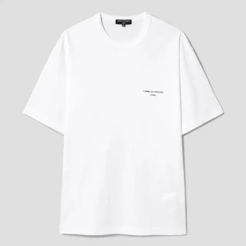 [BUNJANG] Comme des Garçons Homme White T-Shirt / 새상품 꼼데가르송 옴므 반팔티 화이트
