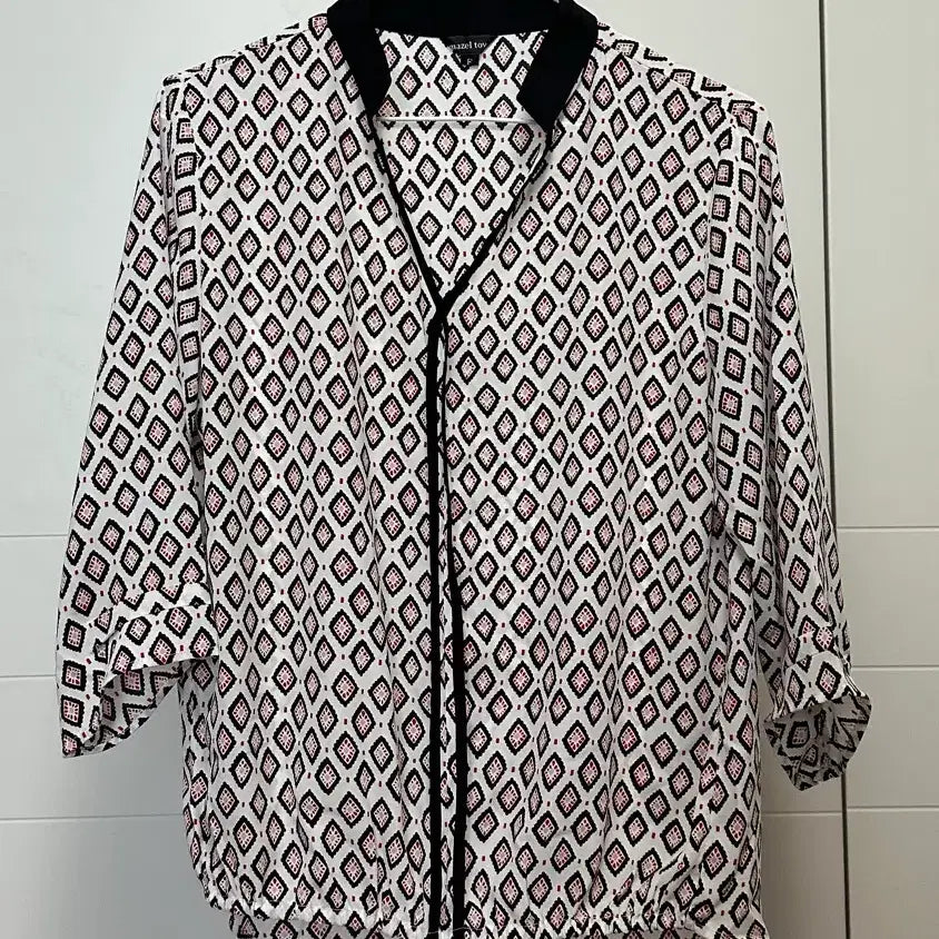 [BUNJANG] MAZEL TOV Pattern Blouse / @7/7까지할인@MAZEL TOV 마젤토브 패턴 블라우스