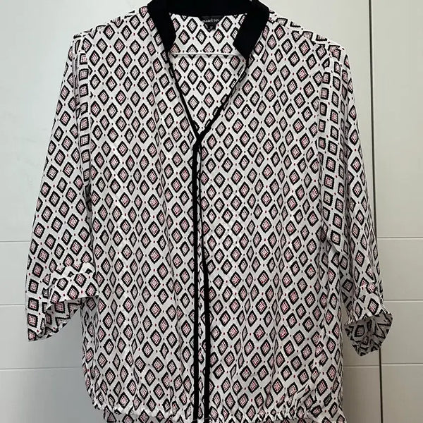 [BUNJANG] MAZEL TOV Pattern Blouse / @7/7까지할인@MAZEL TOV 마젤토브 패턴 블라우스