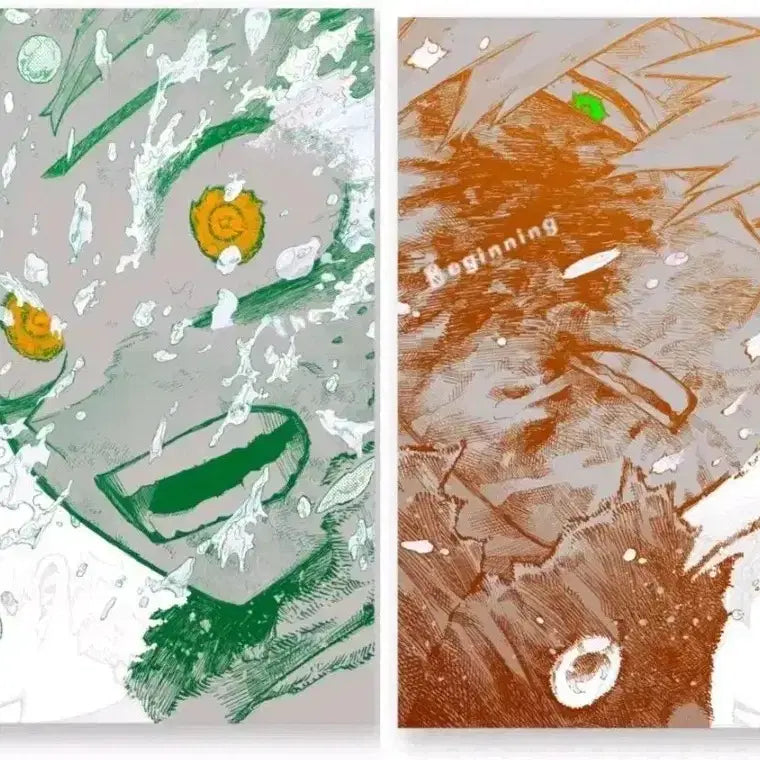 [BUNJANG] My Hero Academia The Beginning Original Art Exhibition Poster Set / 나의 히어로 아카데미아 더 비기닝 원화전 포스터
