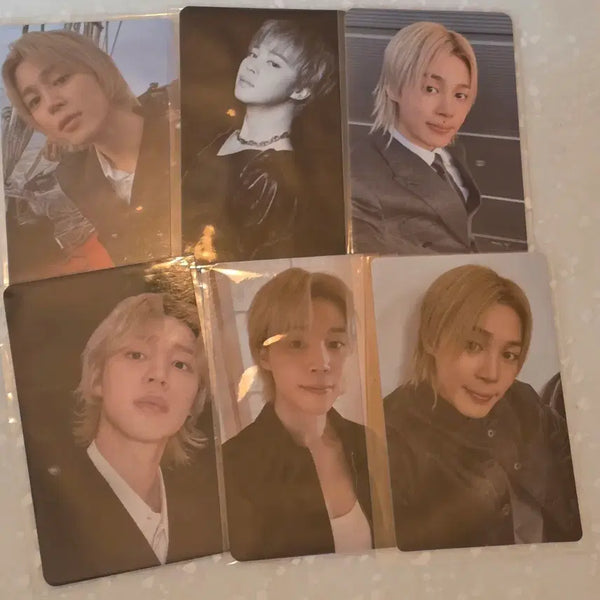 [BUNJANG] BTS Jimin Arirang Album Lucky Draw Photocard 6-Set Bundle / 방탄소년단 지민(JIMIN) 아리랑 앨범 럭드 포토카드 6장 세트